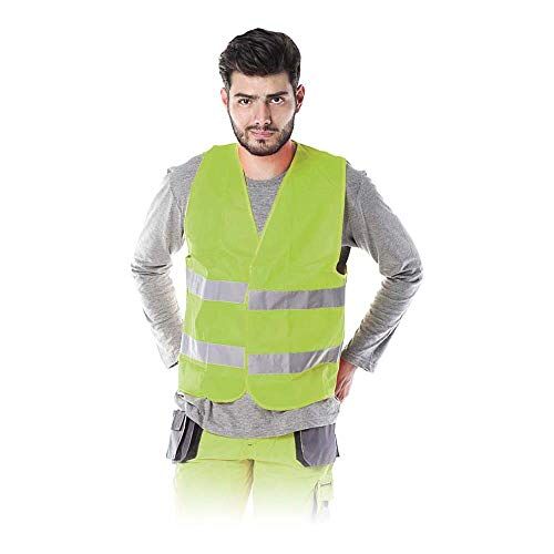 REIS Gilet ad alta visibilità, taglia XL, colore: Giallo