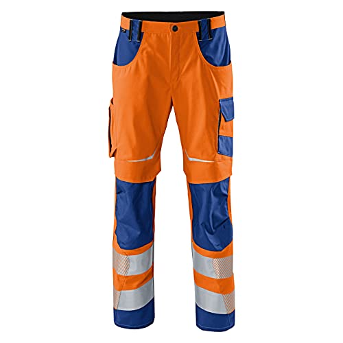 Kubler ' 22078340 – 3746 – 60 high-vis dpi 5,1 cm Reflectiq pantaloni, arancione/bluette, taglia 60