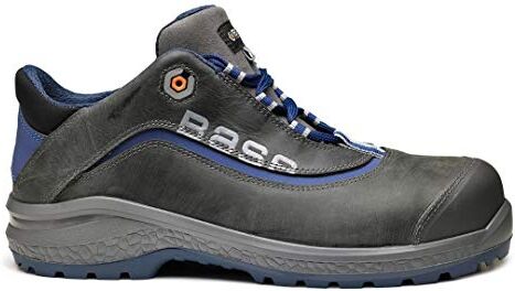 Base Protection Be-Joy Scarpa Antinfortunistica, da Uomo e Donna, Grigio/Blu, Taglie 44