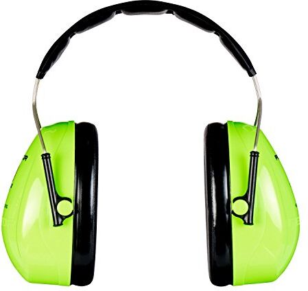 3M H520AV Casco Antirumore, Protezione, Verde Chiaro