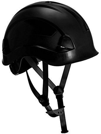 Portwest Casco da arrampicata, colore: Nero