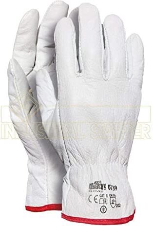 Heavy Duty Protection GUANTI DA LAVORO IN PELLE FIORE BOVIN TAGLIA 10-12 PAIA