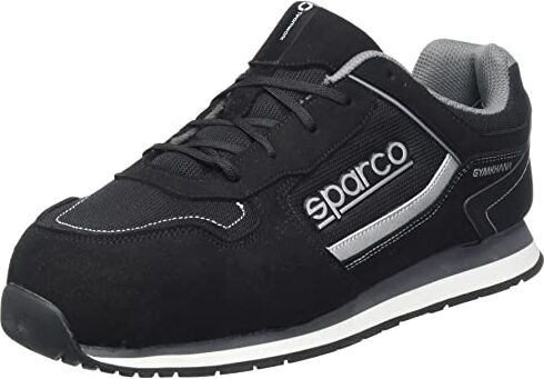 Sparco Gymkhana Scarpe da Lavoro Antinfortunistiche S1P SRC Nero-Grigio