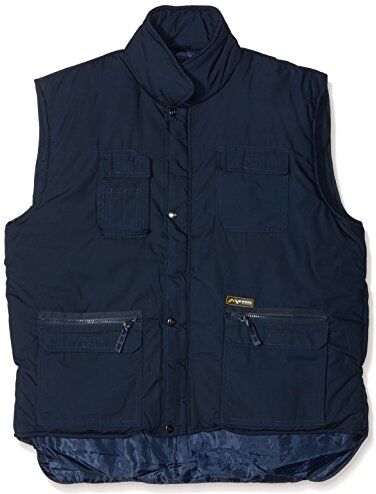 MARCA Marchio 288-VMXXL marchio-Gilet multibolsillo XXL blu