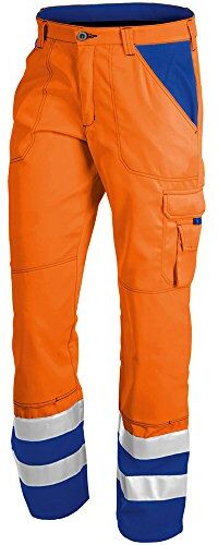 KÜBLER ' Pantaloni da lavoro "PSA Inno Plus Size 90, 1 pezzi, warnorange/Kornblumenblau, 21098311 – 3746 – 90