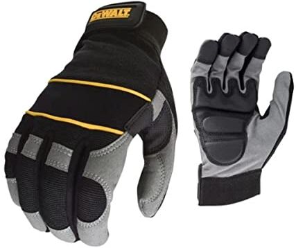 DeWalt DPG33L EU Guanti di Protezione, Nero/Giallo