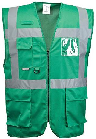 Portwest Gilet Executive Iona, Verde, XXL