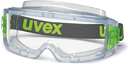 Uvex Ultravision Occhiali di sicurezza antiappannamento Trasparente/Grigio-Trasparente