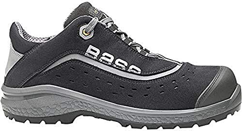 Base Protection Be-Style ESD Scarpa Antinfortunistica, da Uomo e Donna, Nero/Grigio, Taglie 49