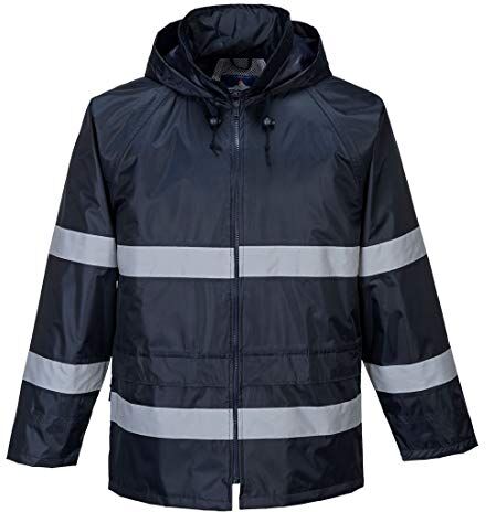 Portwest Iona Classic Rain Jacket Color: Navy Talla: XL