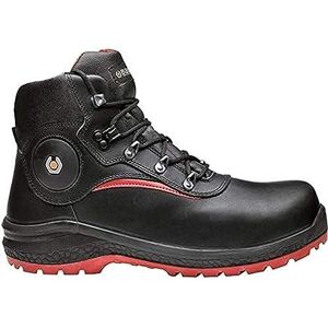 Base Protection Be-Stone Scarpa Antinfortunistica, da Donna e Uomo, Nero/Rosso, Taglie 40 Base Protection Be-Stone Scarpa Antinfortunistica, da Donna e Uomo, Nero/Rosso, Taglie 40