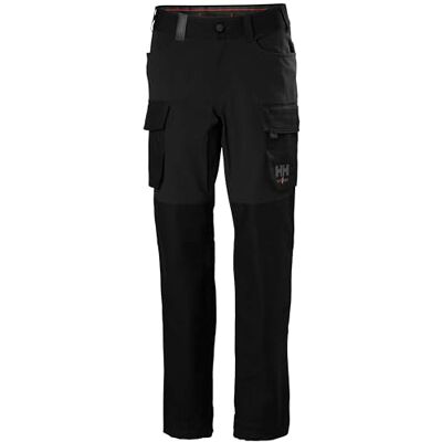 HH Workwear Helly Hansen Workwear Women's W OXFORD 4X CARGO PANT, Black, C48 HH Workwear Helly Hansen Workwear Women's W OXFORD 4X CARGO PANT, Black, C48