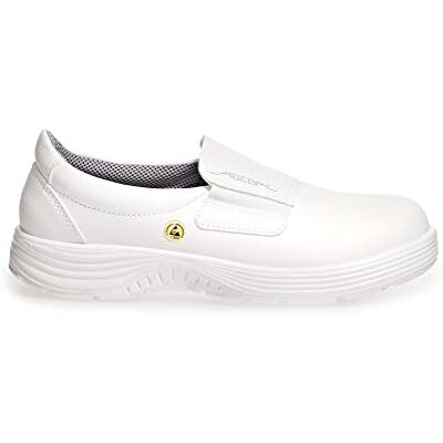 Abeba X-LIGHT ESD Loafer, S2, SRC, bianco, taglia 44 Abeba X-LIGHT ESD Loafer, S2, SRC, bianco, taglia 44