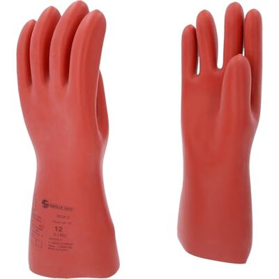 KS TOOLS Glove for electricians with protective insulation, size 12, red KS TOOLS Glove for electricians with protective insulation, size 12, red