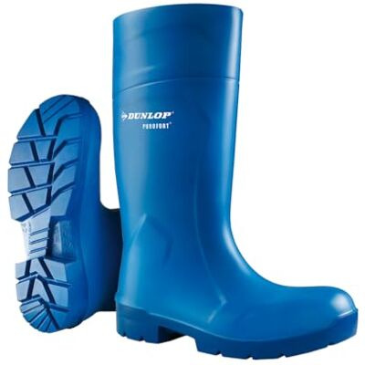 Dunlop FoodPro MultiGrip Safety al lavoro o stivali di gomma, Blu, 41 EU Dunlop FoodPro MultiGrip Safety al lavoro o stivali di gomma, Blu, 41 EU