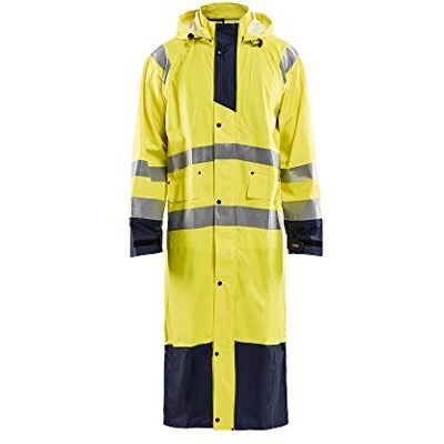 BLÅKLÄDER Blakläder 432520003389 x S ad alta visibilità Impermeabile livello 2,5 cm Dimensioni, giallo/blu navy, XS BLÅKLÄDER Blakläder 432520003389 x S ad alta visibilità Impermeabile livello 2,5 cm Dimensioni, giallo/blu navy, XS