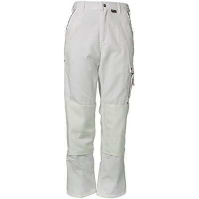 Planam 042 Canvas 320 Pantaloni, taglia 42, colore: Bianco Planam 042 Canvas 320 Pantaloni, taglia 42, colore: Bianco
