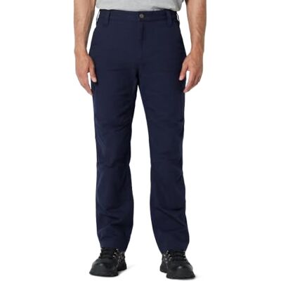 Basics Pantaloni da Lavoro Utility in Tela con Doppio Strato Frontale, Vestibilità Comoda Uomo Basics Pantaloni da Lavoro Utility in Tela con Doppio Strato Frontale, Vestibilità Comoda Uomo