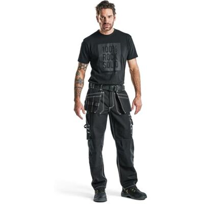BLÅKLÄDER blakläder 153013709900 C44 Artisan Pantaloni, nero, BLÅKLÄDER blakläder 153013709900 C44 Artisan Pantaloni, nero,