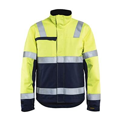BLÅKLÄDER blaklaeder 637815143389 C60 Multi Norm Overall Taglia, Giallo/Blu Marino, C60 BLÅKLÄDER blaklaeder 637815143389 C60 Multi Norm Overall Taglia, Giallo/Blu Marino, C60