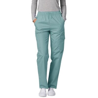 ADAR Medical Uniforms Adar Universal Divise Sanitarie Donna Pantaloni Cargo Affusolati per Camice Submarine S ADAR Medical Uniforms Adar Universal Divise Sanitarie Donna Pantaloni Cargo Affusolati per Camice Submarine S
