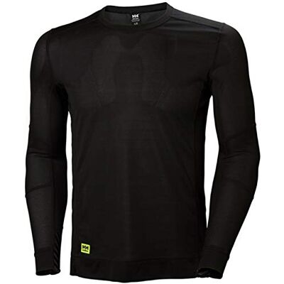 Helly Hansen LIFA Base Layer Crewneck Black Large Black Large Black Helly Hansen LIFA Base Layer Crewneck Black Large Black Large Black