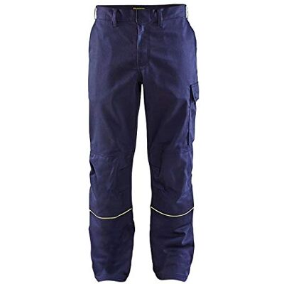 BLÅKLÄDER blaklaeder 170115018933 C52 Saldatore Bund Pantaloni Taglia, Marine Blu/Giallo, C52 BLÅKLÄDER blaklaeder 170115018933 C52 Saldatore Bund Pantaloni Taglia, Marine Blu/Giallo, C52