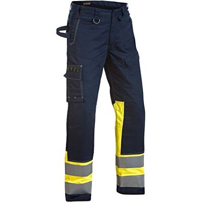 BLÅKLÄDER Blaklader 14781514 Pantaloni Multinorm, colore: Blu/Giallo BLÅKLÄDER Blaklader 14781514 Pantaloni Multinorm, colore: Blu/Giallo