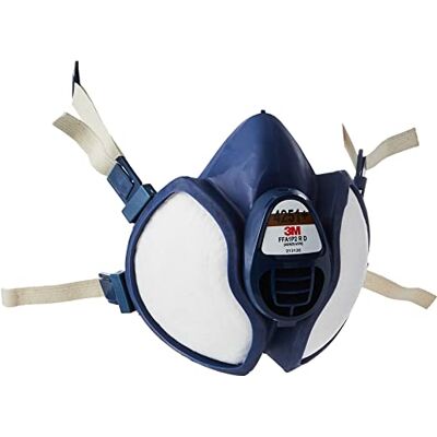 3M Respiratore con Semimaschera Senza Manutenzione 4251, per Vapori Organici e Polveri FFA1P2 R D, Certificato EN Sicurezza, Pacco da 1 3M Respiratore con Semimaschera Senza Manutenzione 4251, per Vapori Organici e Polveri FFA1P2 R D, Certificato EN Sicurezza, Pacco da 1