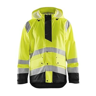 BLÅKLÄDER Blaklader 20003399XXL Giacca antipioggia Level 1, alta visibilità, giallo/nero, taglia XXL BLÅKLÄDER Blaklader 20003399XXL Giacca antipioggia Level 1, alta visibilità, giallo/nero, taglia XXL
