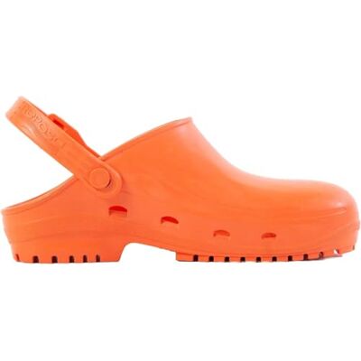 REPOSA Zoccoli Sanitari Modello Max, Zoccolo Professionale con Laccetto e Suola in Gomma Antiscivolo SRC, Plantare Anatomico, Antistatico e Leggero REPOSA Zoccoli Sanitari Modello Max, Zoccolo Professionale con Laccetto e Suola in Gomma Antiscivolo SRC, Plantare Anatomico, Antistatico e Leggero