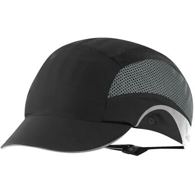 JSP Aerolite Berretto Antiurto Ultraleggero Lavabile, Visiera 5 cm, Nero JSP Aerolite Berretto Antiurto Ultraleggero Lavabile, Visiera 5 cm, Nero