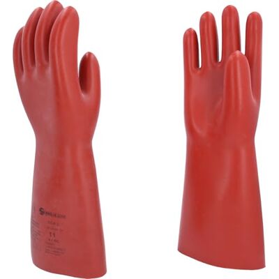 KS TOOLS Glove for electricians with protective insulation, size 11, red KS TOOLS Glove for electricians with protective insulation, size 11, red