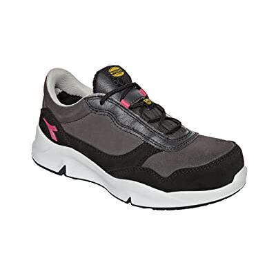 Diadora Scarpa da Lavoro Antinfortunistica da Donna Modello Athena Low S3L FO SR ESD Colore: D0459 Grigio Alluminio/Pomodoro Taglia 38 EU Diadora Scarpa da Lavoro Antinfortunistica da Donna Modello Athena Low S3L FO SR ESD Colore: D0459 Grigio Alluminio/Pomodoro Taglia 38 EU