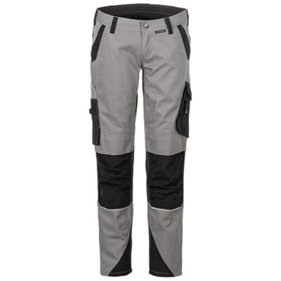 Planam - Norit 6410 - Grigio chiaro - Nero - Pantaloni da lavoro Planam - Norit 6410 - Grigio chiaro - Nero - Pantaloni da lavoro