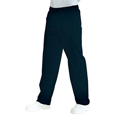 Isacco Pantalone con elastico Nero, Nero, XL, 65% Poliestere 35% Cotone, 125 gr/m² Isacco Pantalone con elastico Nero, Nero, XL, 65% Poliestere 35% Cotone, 125 gr/m²