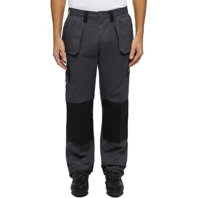 Dickies Pantaloni da Lavoro con Tasche Holster, Antracite, 30 Dickies Pantaloni da Lavoro con Tasche Holster, Antracite, 30