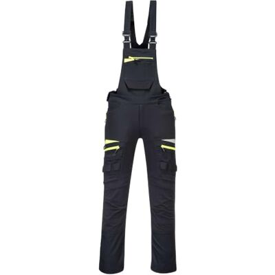 Portwest DX441 Salopette DX4 per Uomo Tessuto Stretch 4 Vie 14 Tasche Ampie Nero, 3XL, UPF 40+, EN 14404, Chiusura a Bottone e Zip, Stampa Riflettente, Taschino Sul Petto, Tasca a Filetto, Poliestere Portwest DX441 Salopette DX4 per Uomo Tessuto Stretch 4 Vie 14 Tasche Ampie Nero, 3XL, UPF 40+, EN 14404, Chiusura a Bottone e Zip, Stampa Riflettente, Taschino Sul Petto, Tasca a Filetto, Poliestere
