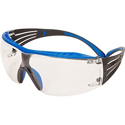 Securefit 3M ™ 400X Occhiali di protezione, montatura blu/grigia, trattamento anti-appannamento Scotchgard™ (K&N), lenti trasparenti, -EU Securefit 3M ™ 400X Occhiali di protezione, montatura blu/grigia, trattamento anti-appannamento Scotchgard™ (K&N), lenti trasparenti, -EU