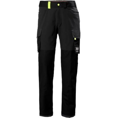 HH Workwear Helly Hansen Workwear Men's Oxford 4X Cargo Pant, Black, C156 HH Workwear Helly Hansen Workwear Men's Oxford 4X Cargo Pant, Black, C156