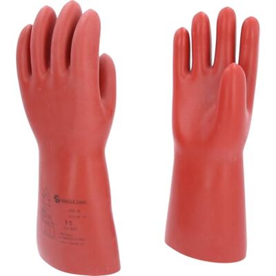 KS TOOLS Glove for electricians with protective insulation, size 11, red KS TOOLS Glove for electricians with protective insulation, size 11, red