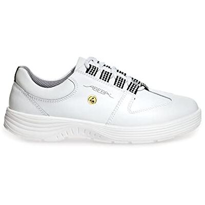 Abeba X-LIGHT ESD Scarpa con laccio, O2, FO, SRC, bianco, taglia 46 Abeba X-LIGHT ESD Scarpa con laccio, O2, FO, SRC, bianco, taglia 46