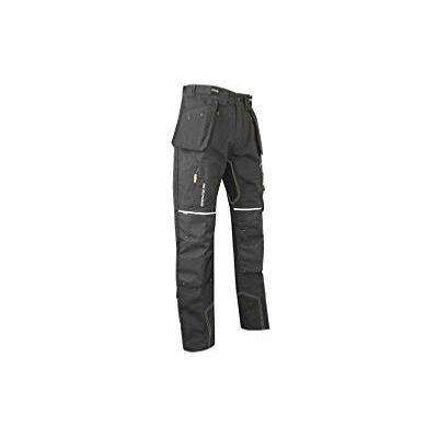 LMA Workwear ETABLI Pantaloni in tela con cordura, taglia 56, colore: Grigio carbone LMA Workwear ETABLI Pantaloni in tela con cordura, taglia 56, colore: Grigio carbone