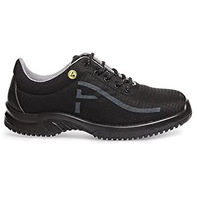 Abeba 31628 UNI6 Scarpa bassa ESD S3 SRA, taglia 48, colore: Nero Abeba 31628 UNI6 Scarpa bassa ESD S3 SRA, taglia 48, colore: Nero