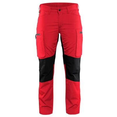 BLÅKLÄDER Blakläder 715918455699 C50 taglia C50 Pantaloni "Stretch da donna, colore: rosso/nero BLÅKLÄDER Blakläder 715918455699 C50 taglia C50 Pantaloni "Stretch da donna, colore: rosso/nero