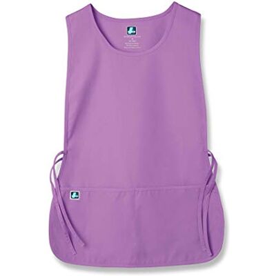 ADAR Medical Uniforms Adar Universal Grembiule da Lavoro Grembiule Pulizie Unisex 702 Lavender X-Large ADAR Medical Uniforms Adar Universal Grembiule da Lavoro Grembiule Pulizie Unisex 702 Lavender X-Large
