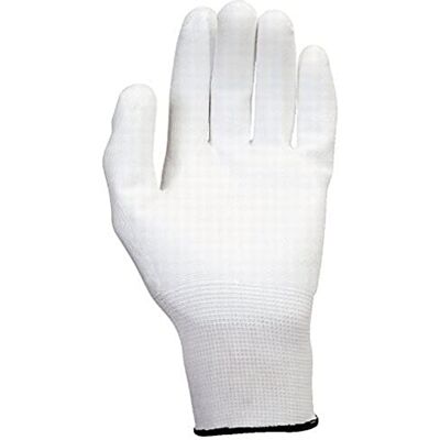 KS TOOLS Guanti in Microtessuto L, 12 Paia, Bianco KS TOOLS Guanti in Microtessuto L, 12 Paia, Bianco