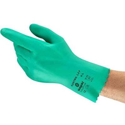 Ansell Flexitril L27 Guanto in Nitrile, Protezione Meccanica, Taglia 10 (12 Paia) Ansell Flexitril L27 Guanto in Nitrile, Protezione Meccanica, Taglia 10 (12 Paia)