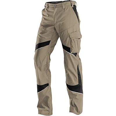 KÜBLER Workwear kubler' 22505365 – 2599 – 110 pantaloni Activiq taglia, sabbia marrone/nero, 110 KÜBLER Workwear kubler' 22505365 – 2599 – 110 pantaloni Activiq taglia, sabbia marrone/nero, 110