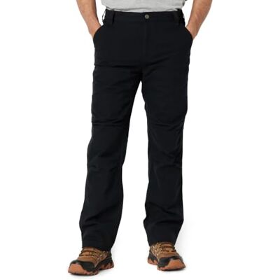 Basics Pantaloni da Lavoro Utility in Tela con Doppio Strato Frontale, Vestibilità Comoda Uomo Basics Pantaloni da Lavoro Utility in Tela con Doppio Strato Frontale, Vestibilità Comoda Uomo